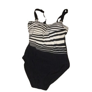 Christina Maillot Onepiece Black&White Swimsuit
